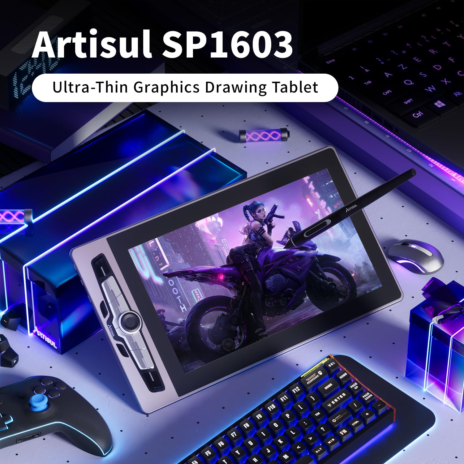 Amazon.com: Refurbished Tablet Artisul SP1603 15.6 Inch Graphics